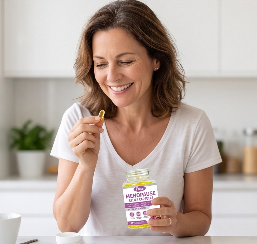 Cápsulas de alivio para la menopausia